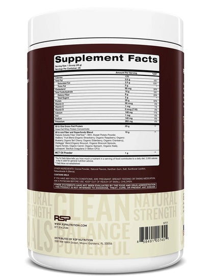 RSP NUTRITION TrueFit Protein Powder (Chocolate 2 LB) with AminoLean Pre Workout RSP NUTRITION