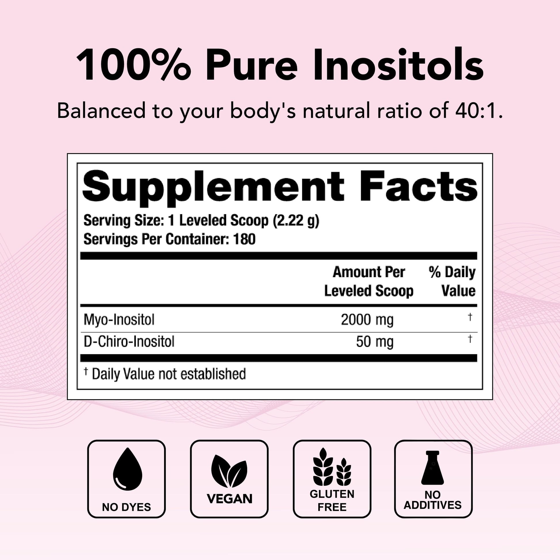 Theralogix Ovasitol Inositol Powder - 60 Servings - Myo-Inositol & D-Chiro Inositol TheralogixBuy Supplements Australia