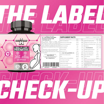APOLLO'S HEGEMONY Diamond Prenatal Multivitamin with Ginger, CoQ10, Myo-Inositol, Quatrefolic® APOLLO'S HEGEMONY