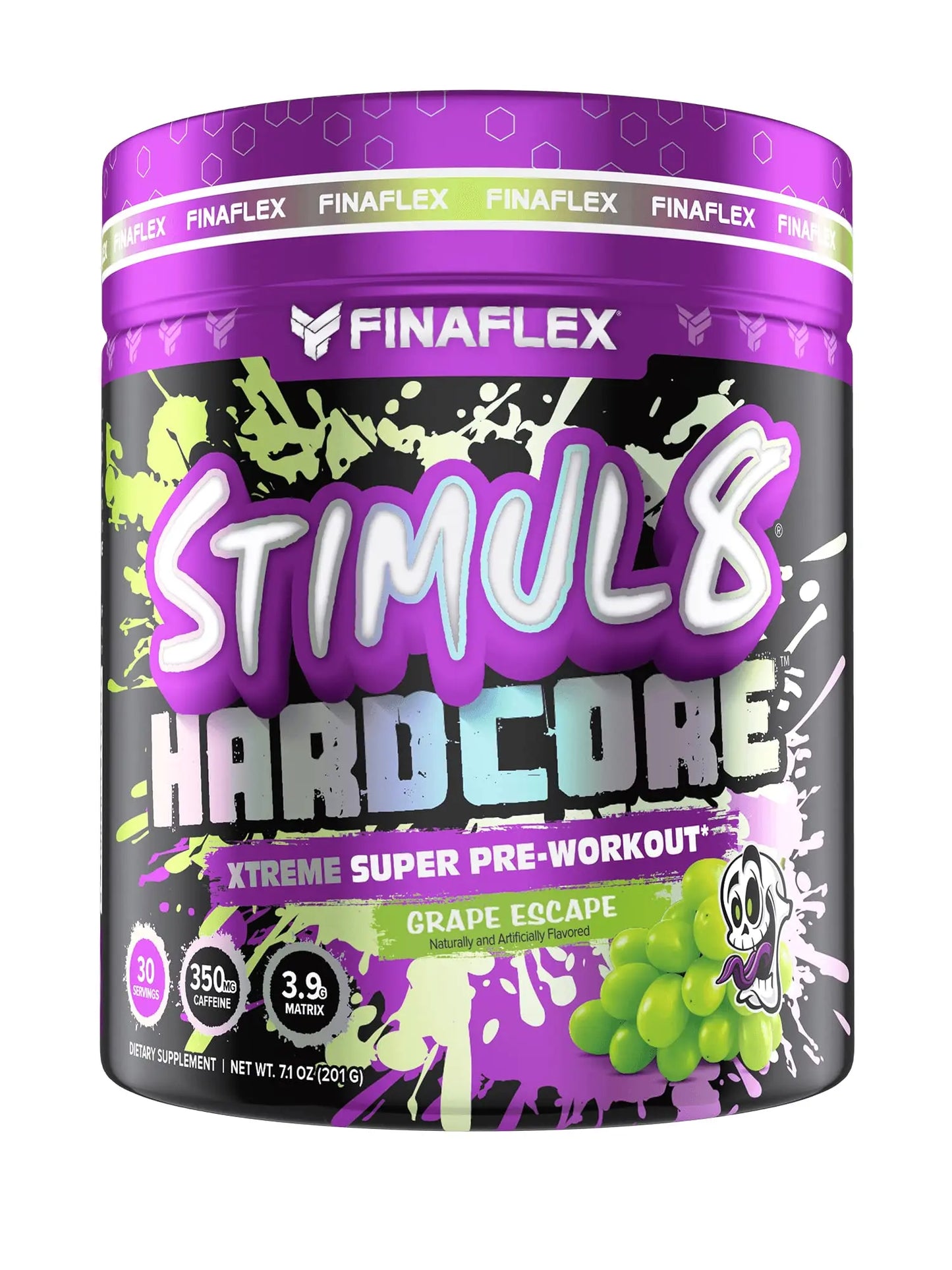 FINAFLEX STIMUL8 Hardcore, Grape Escape - Extreme Energy, Strength & Endurance FINAFLEX