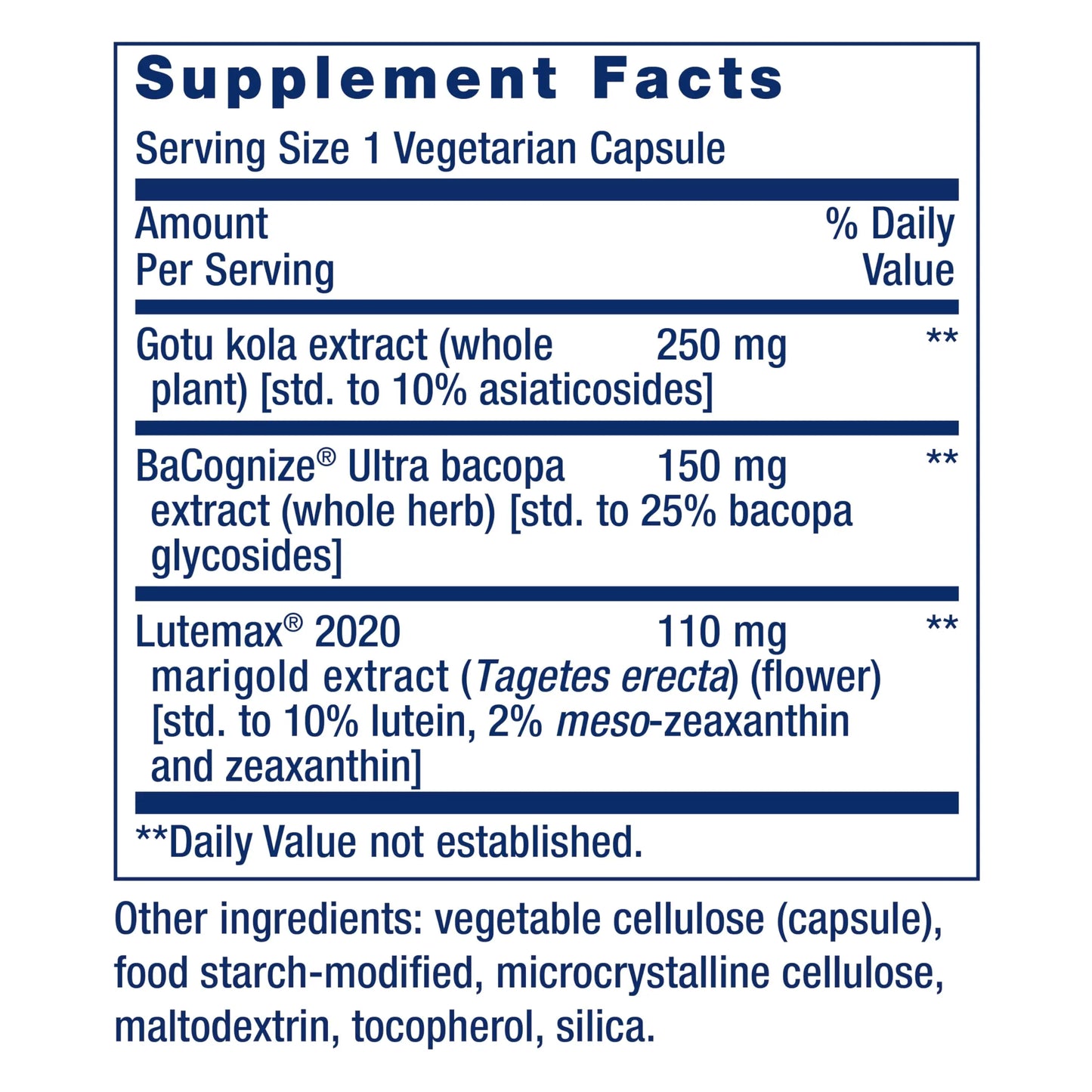 Life Extension Quick Brain Nootropic, Fast Thinking, Learning, Concentration, Lutein, zeaxanthin, gotu kola, bacopa, Gluten Free, Non-GMO, Vegetarian, 1 Daily, 30 Capsules, (Pack of 2) Life Extension buy supplements Au