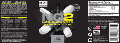 MRI Performance NO2 Nitric Oxide Original Formula All Day Perpetual Pump, Stim-Free MRI