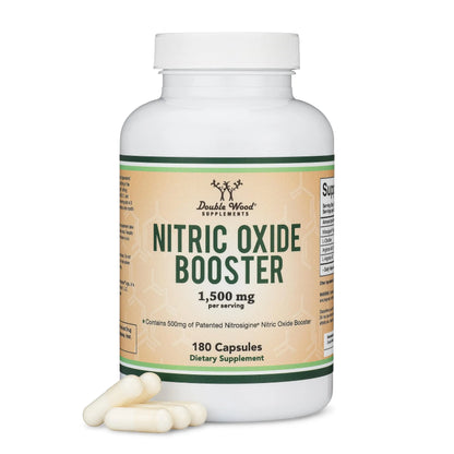 Nitric Oxide Supplement (Stim Free Pre Workout) - Nitric Oxide Booster with Nitrosigine Double Wood Supplements