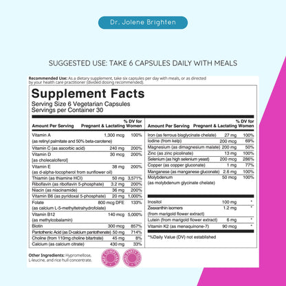 Dr. Brighten Pregnancy Support Kit Dr. Brighten