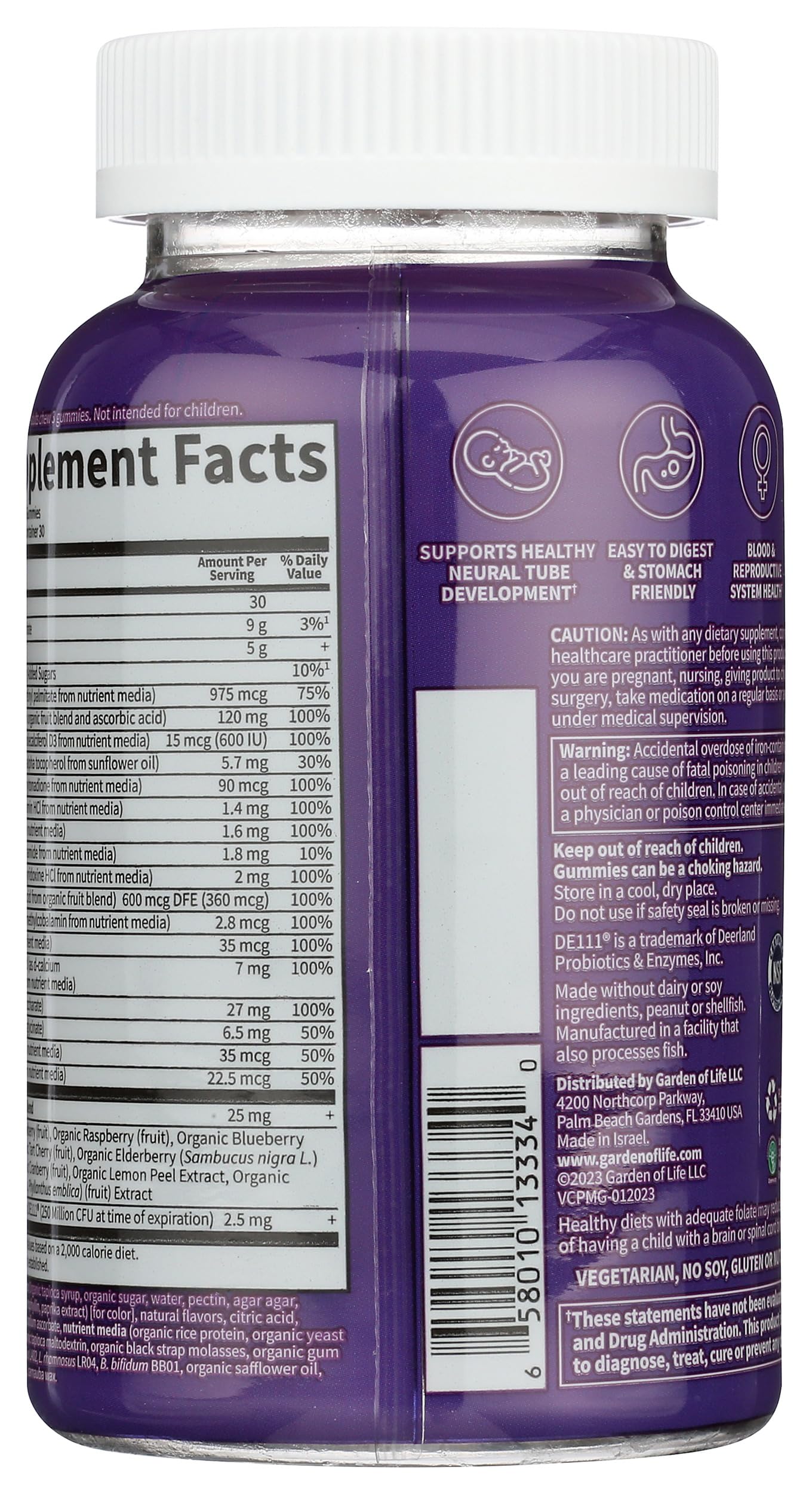 Garden Of Life Vitamin Code Prenatal Multi Gummies, 90 CT Garden of Life