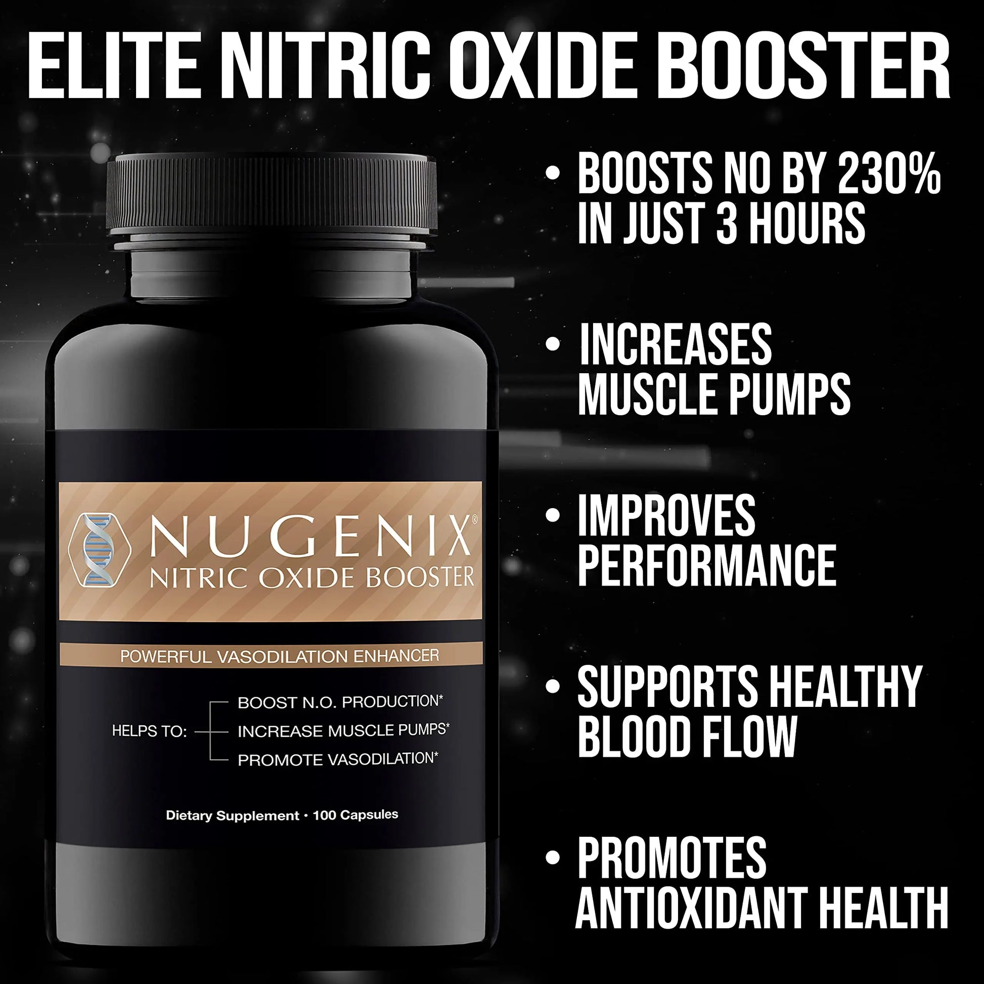 Nugenix Total-T Ultimate Testosterone Booster for Men & Nugenix Nitric Oxide Booster Nugenix