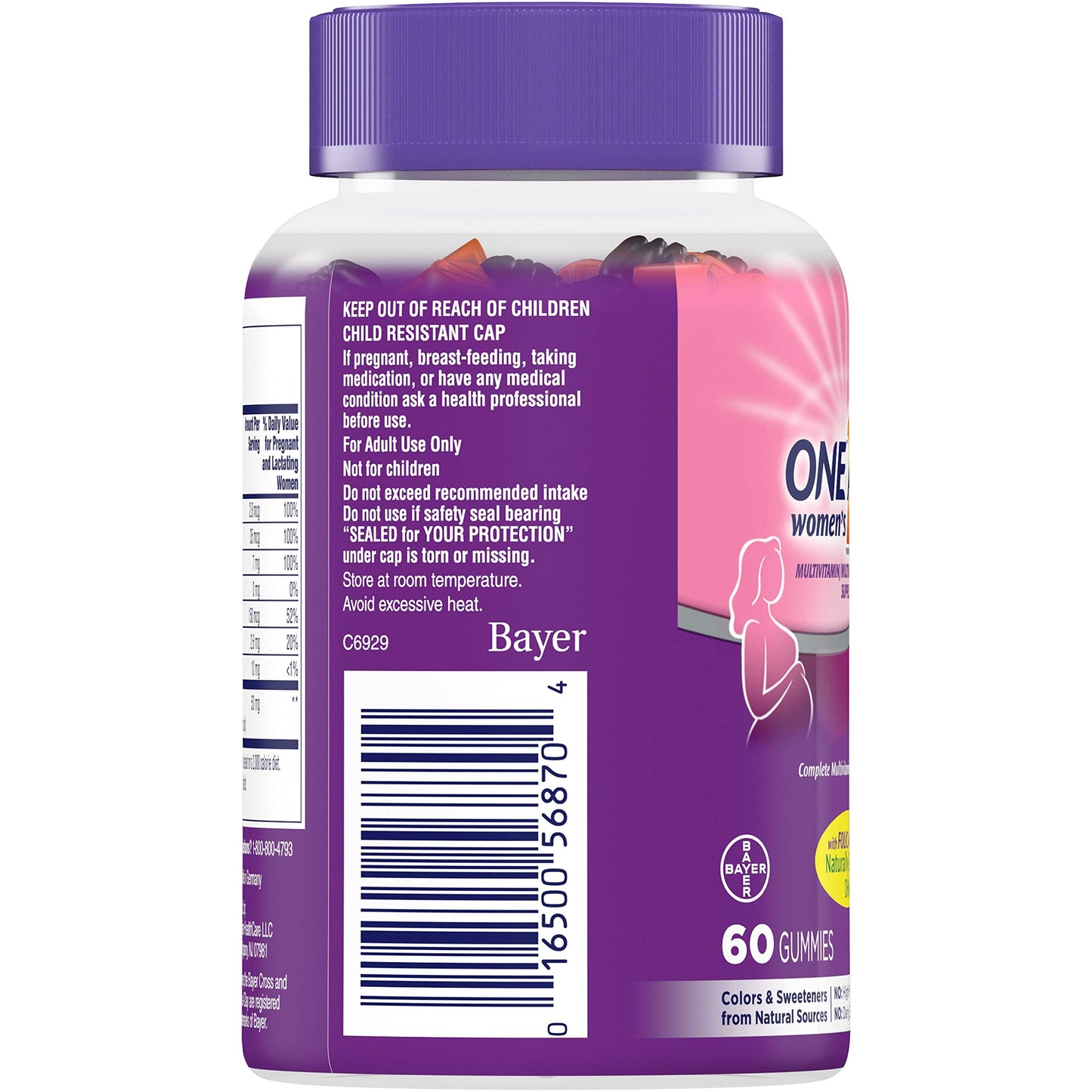 One A Day Women's Prenatal Gummies, 60 Count ONE A DAY