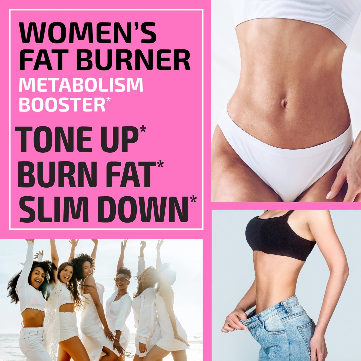 Weight Management Pills for Women | Bloating Relief, Targeted Belly Toning & Appetite Nobi NutritionBuy Supplements Australia