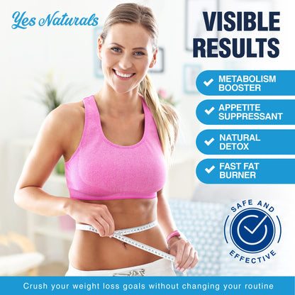 YES NATURALS! Weight Loss Drops - Natural Metabolism Booster & Appetite Suppressant YES NATURALS!
