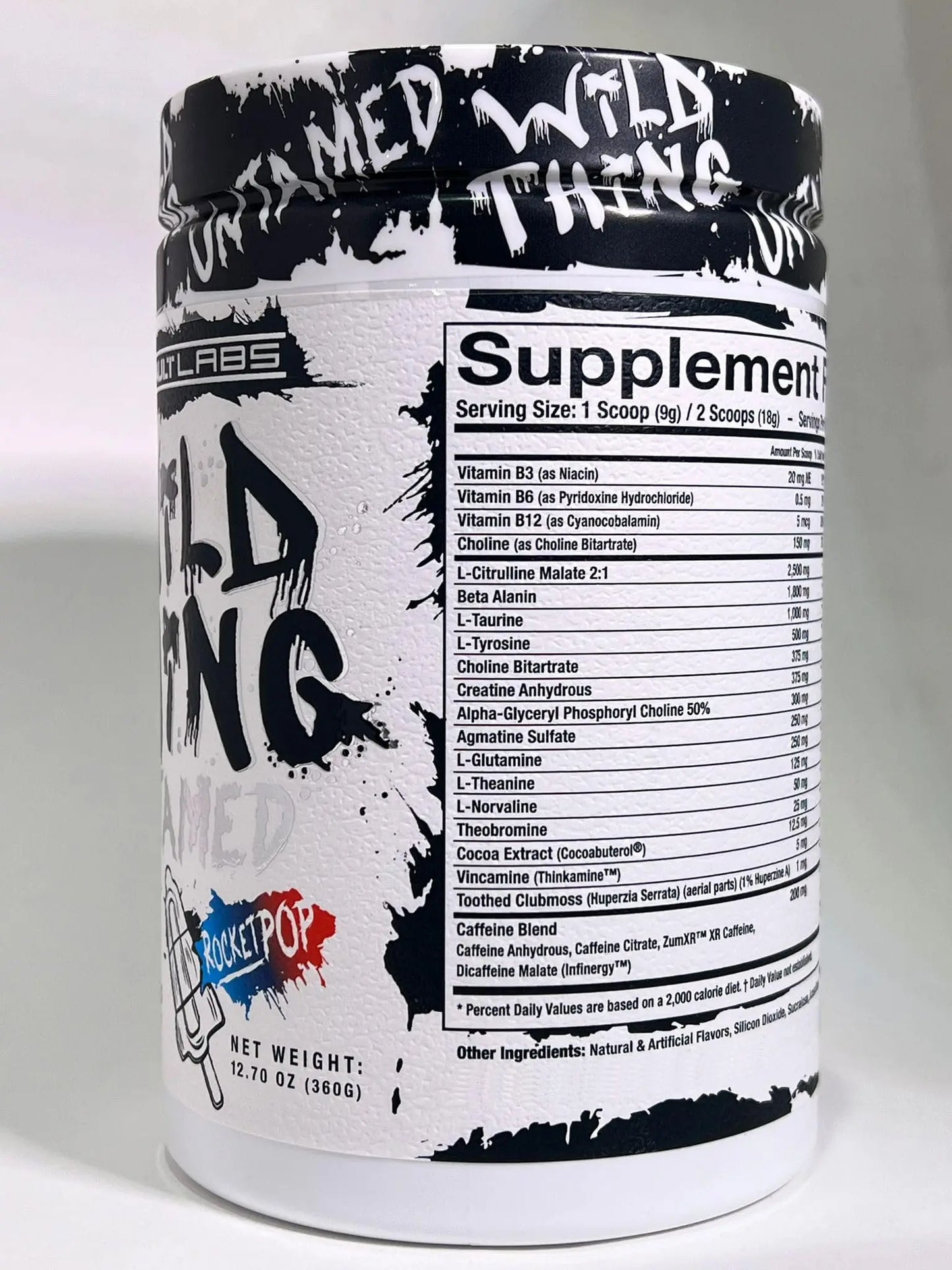 Assault Labs Wild Thing Pre Workout Powder Blend of Di-Citrulline Malate,Beta Alanine Assault Labs