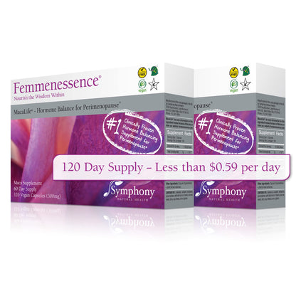 Femmenessence MacaLife – Clinically Proven for Perimenopause, Women’s Natural Hormone Natural Health International