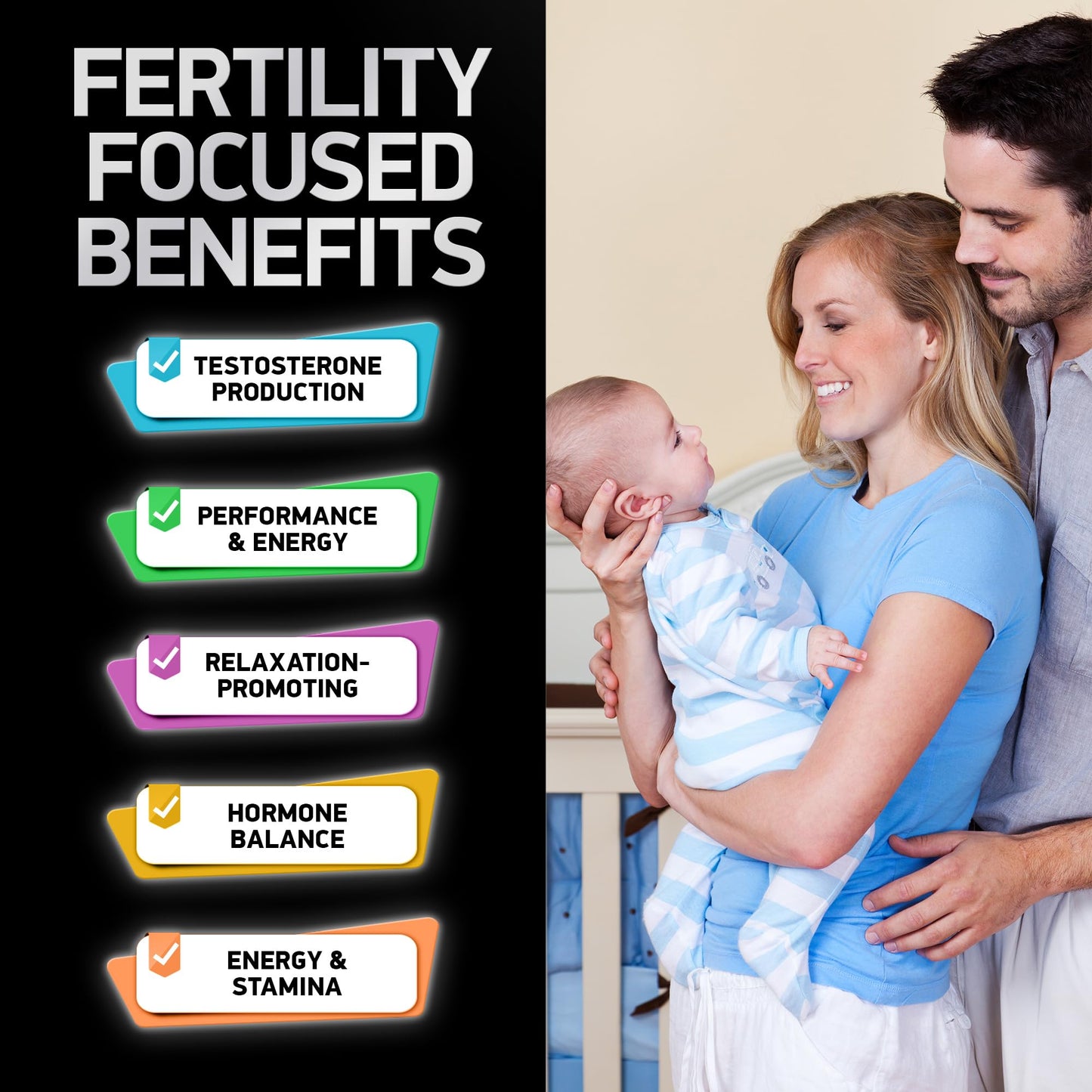 BIOACTIVE LABS Fertility Supplements Prostate Health Supplements Mens Health Bundle BIOACTIVE LABS