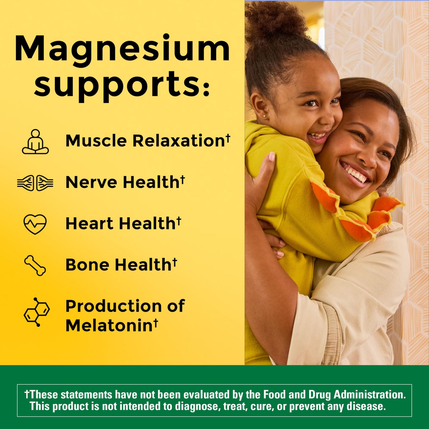 Nature Made Magnesium Oxide 400 mg Softgels, Extra Strength Magnesium Supplements for Men and Women, Support for Muscle, Nerve, Bone and Heart, 110 Day Supply Nature MadeBuy Supplements Australia