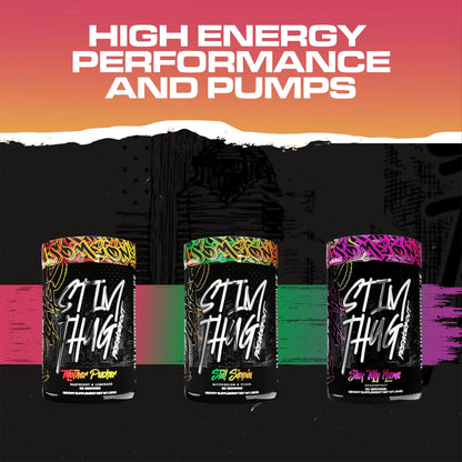 KILO LABS Pre Workout Powder | Stim Thug Preworkout for Men and Women | Hydrating KILO LABS