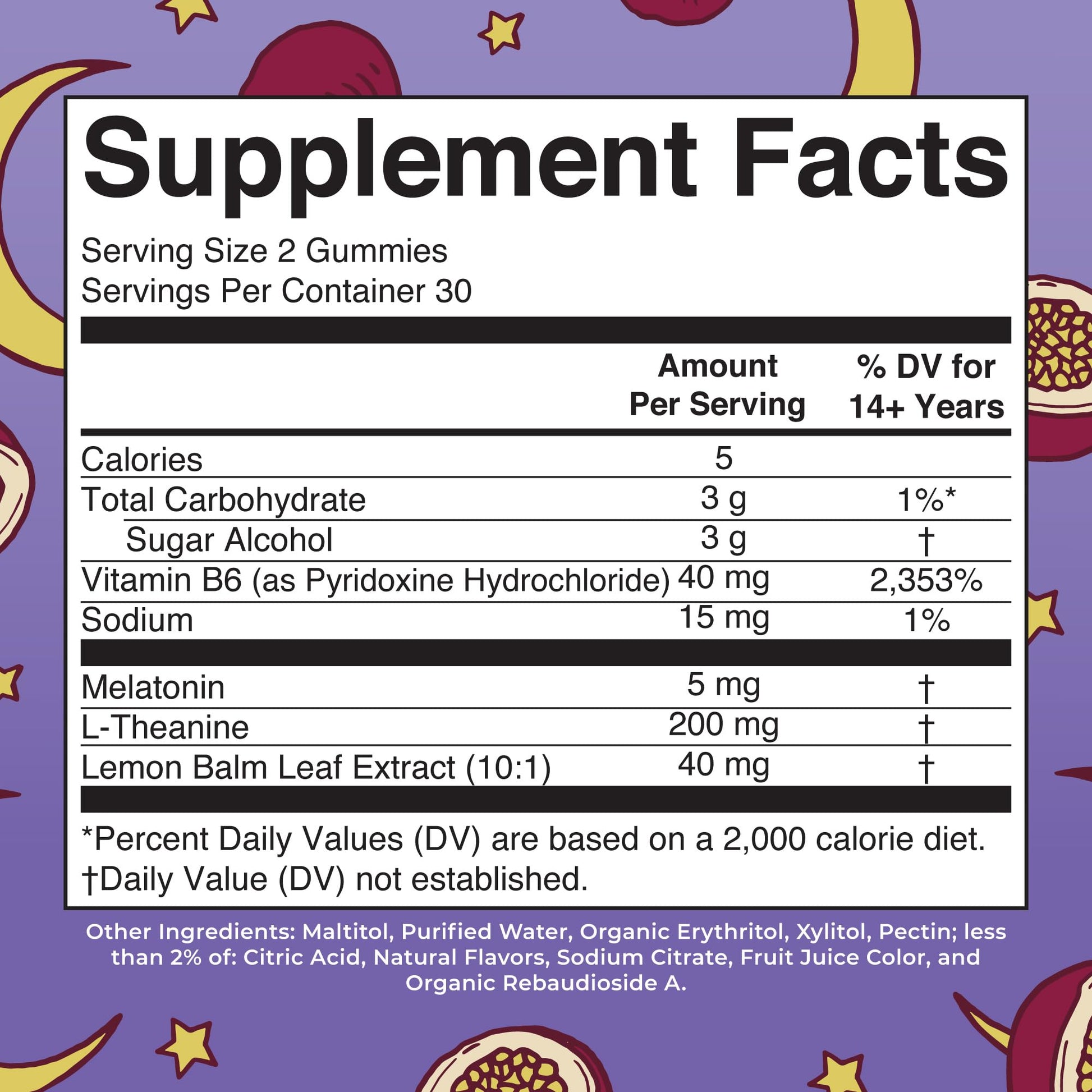 MaryRuth Organics Melatonin 5mg Sleep Gummy with L-Theanine | Lemon Balm | Vitamin B6 | Sugar-Free | Relaxation | Vegan | Non-GMO | Gluten Free | 60 Count MARYRUTH'SBuy Supplements Australia