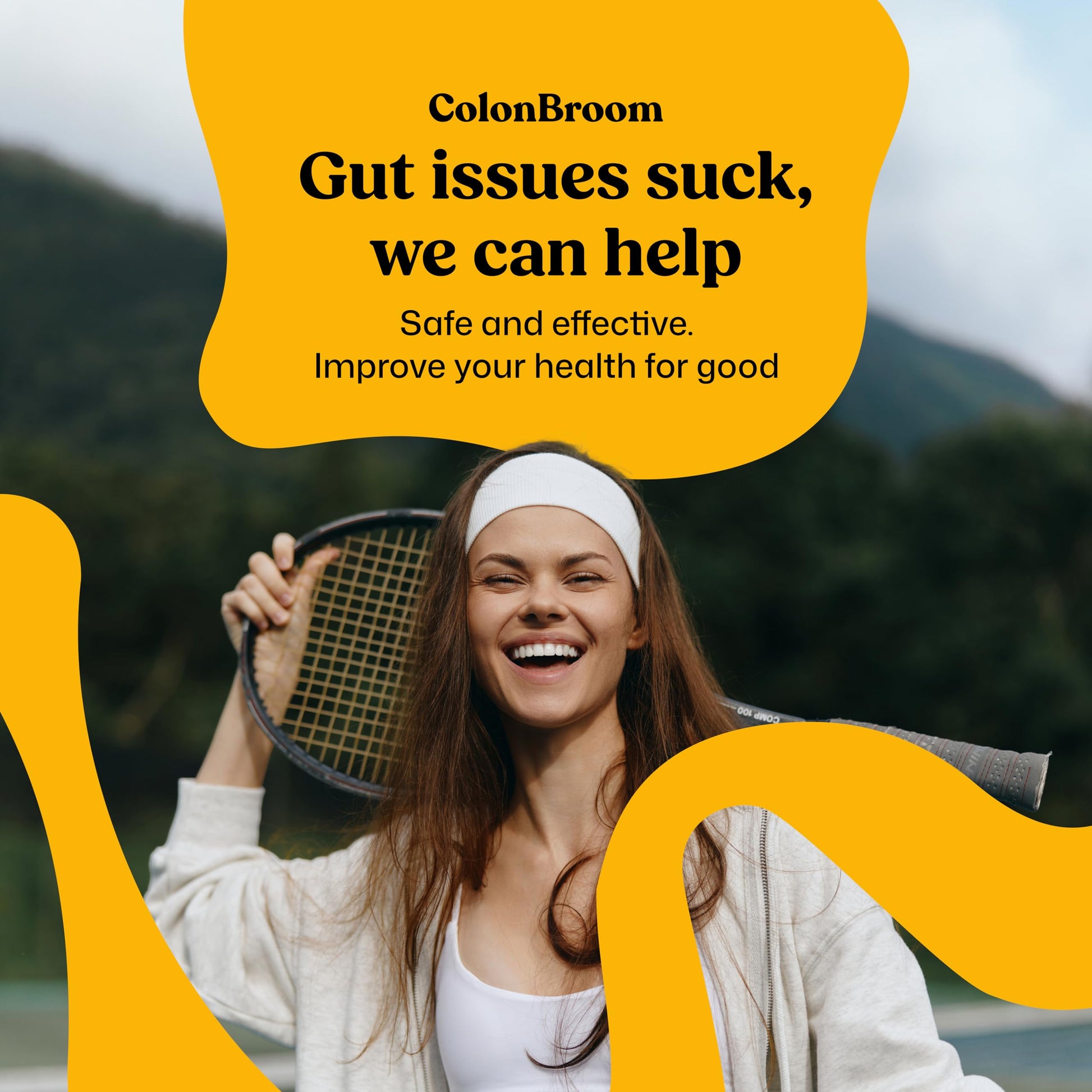 ColonBroom Premium Powder Supplement (Strawberry) - Colon Broom Psyllium Husk Fiber Powder Drink - Gluten Free, Non-GMO Colon Cleanse for Bloating Relief & Gut Health, 50 Servings ColonBroomBuy Supplements Australia