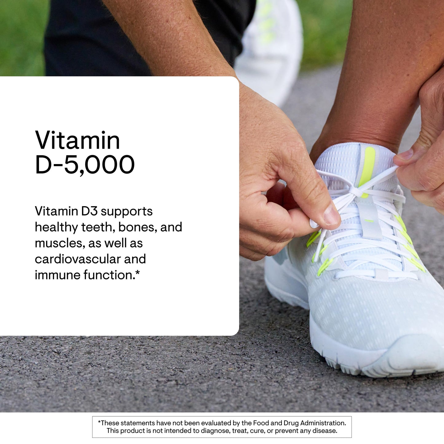 THORNE - Vitamin D-5000 - Vitamin D3 Supplement - Support Healthy Bones, Teeth, Muscles, Cardiovascular & Immune Function* - NSF Certified for Sport - Gluten-Free, Soy-Free - 60 Servings THORNEBuy Supplements Australia