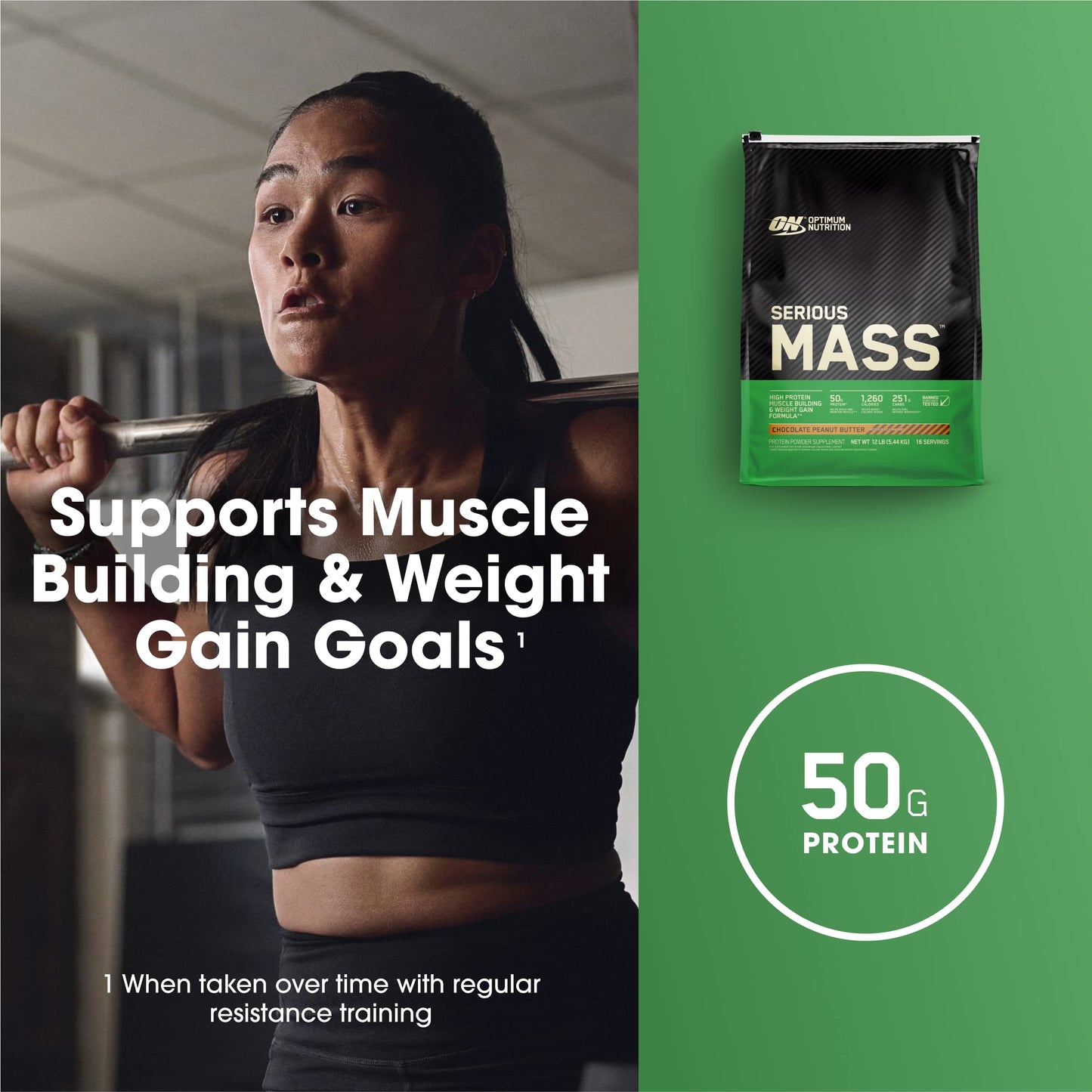 Optimum Nutrition Serious Mass, Weight Gainer Protein Powder for Muscle Gain, Added Optimum NutritionBuy Supplements Australia