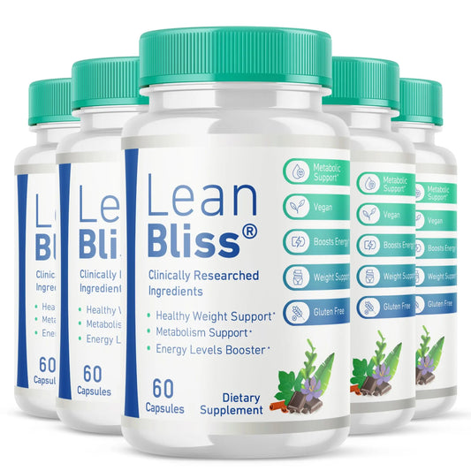 (5 Pack) Lean Bliss, Bliss Lean, Lean Bliss Reviews, Lean Bliss Advanced Support Formula S.O Labs