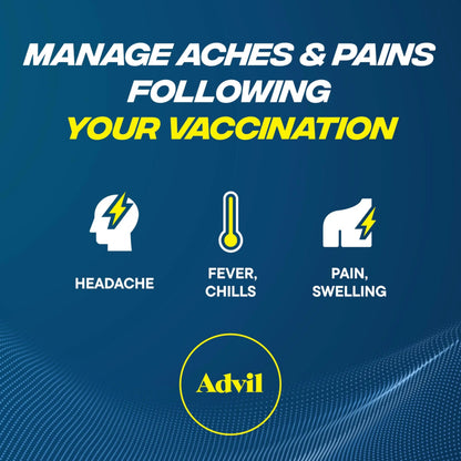 Advil Pain Reliever and Fever Reducer, Pain Relief Medicine with Ibuprofen 200mg for Headache, Backache, Menstrual Pain and Joint Pain Relief - 300+24 Coated Tablets AdvilBuy Supplements Australia