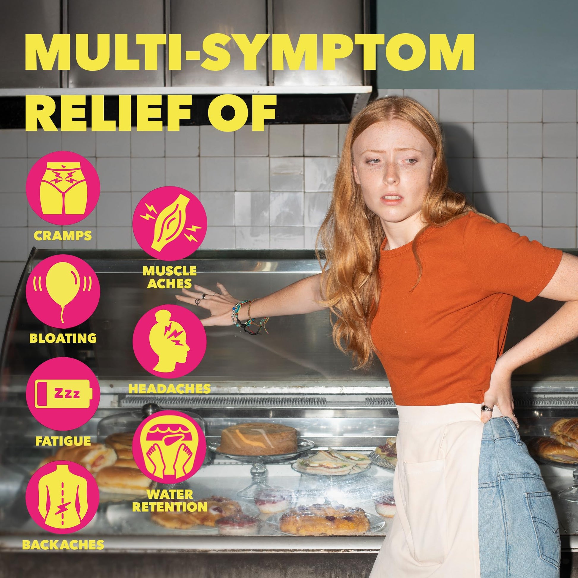 Midol Complete On The Go Caplets with Acetaminophen for Menstrual Symptom Relief, Period Cramp and Menstrual Pain Relief, 50 Count (25 Pouches of 2) MidolBuy Supplements Australia