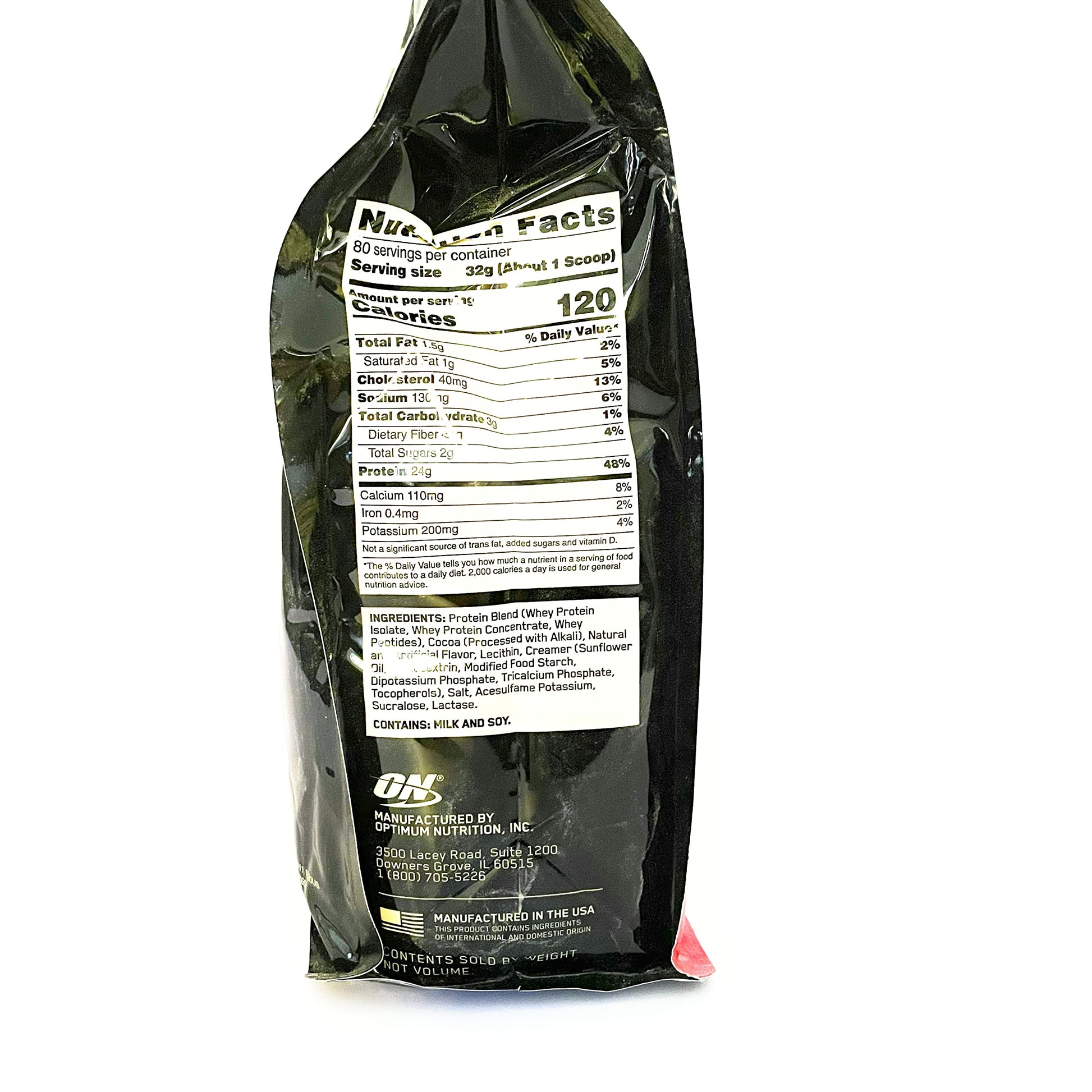 100% Whey Gold Standard, Extreme Milk Chocolate, 5 lb Optimum Nutrition