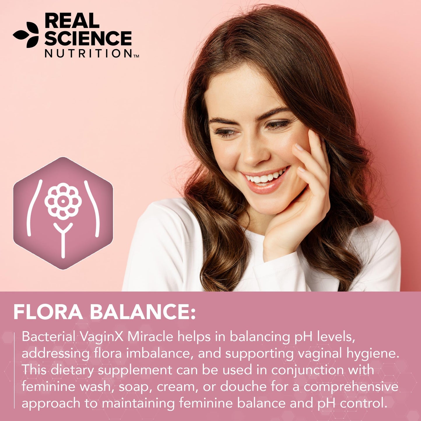 Real Science Nutrition Offers Bacterial VaginX Miracle - Nitric Oxide Enhanced Formulated Real Science NutritionBuy Supplements Australia