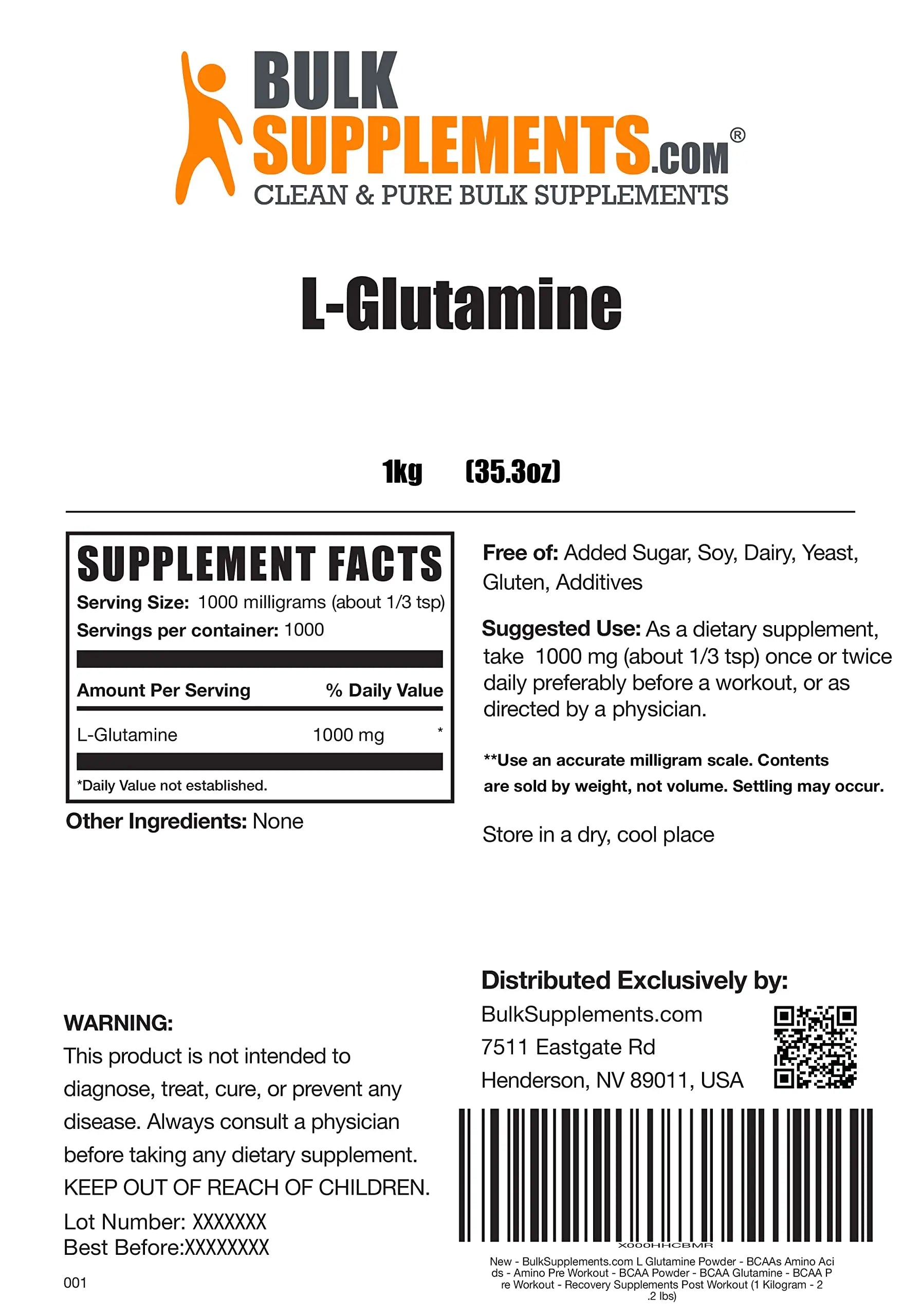 BULKSUPPLEMENTS.COM Beta Alanine Powder (500g), with L-Citrulline Malate 2:1 Powder BULKSUPPLEMENTS.COM