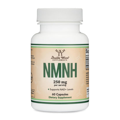 NMNH (NMN Supplement Alternative) Only Clinically Studied Ingredient - Boosts NAD+ Levels for Anti Aging and Cell Regeneration by Double Wood Double Wood SupplementsBuy Supplements Australia