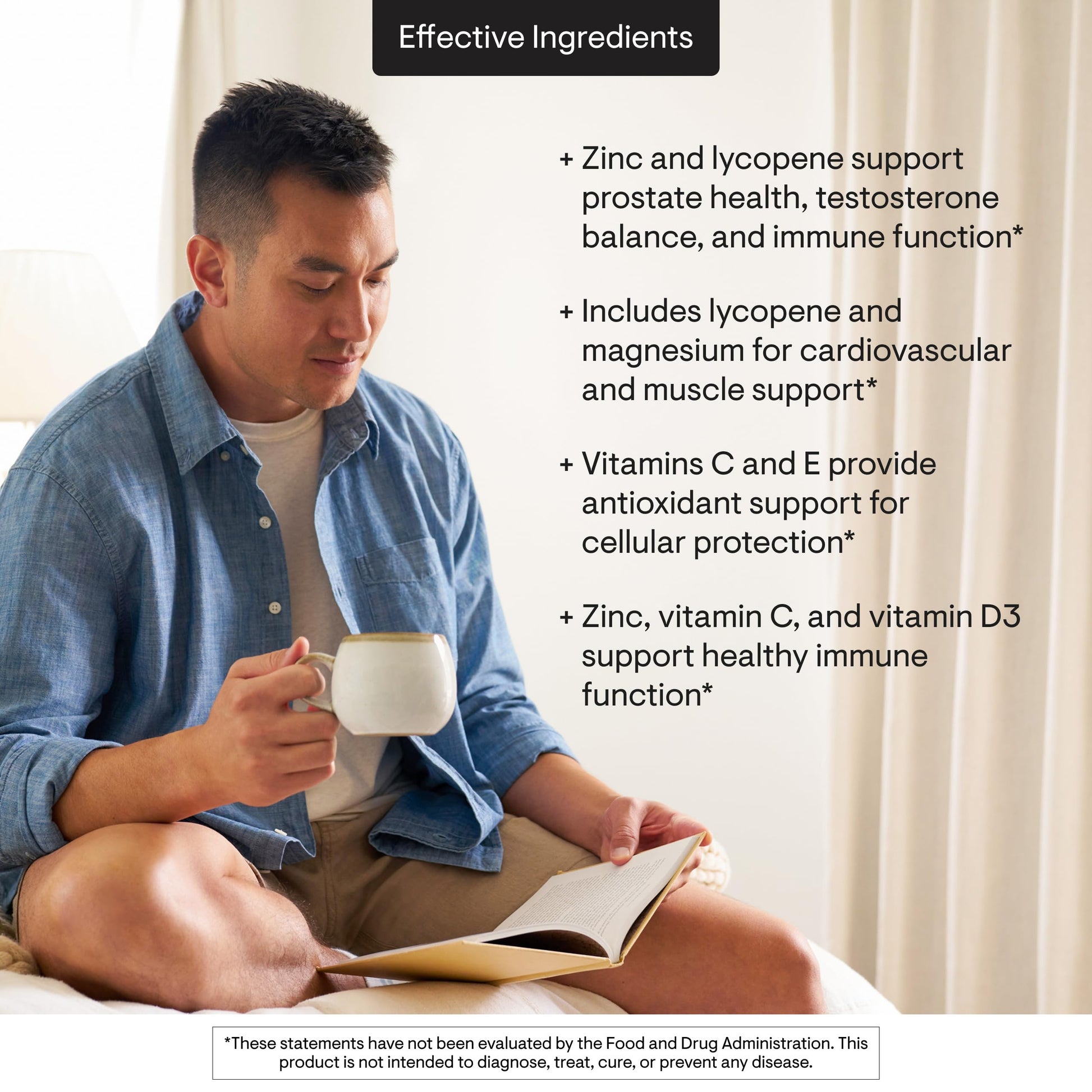 THORNE - Men's Multi 50+ - Comprehensive Daily Multivitamin with Vitamins A, B6, B12, C, D, E, Zinc & More - Support Heart, Brain, Prostate, Muscle & Immune Health* - 180 Capsules THORNEBuy Supplements Australia