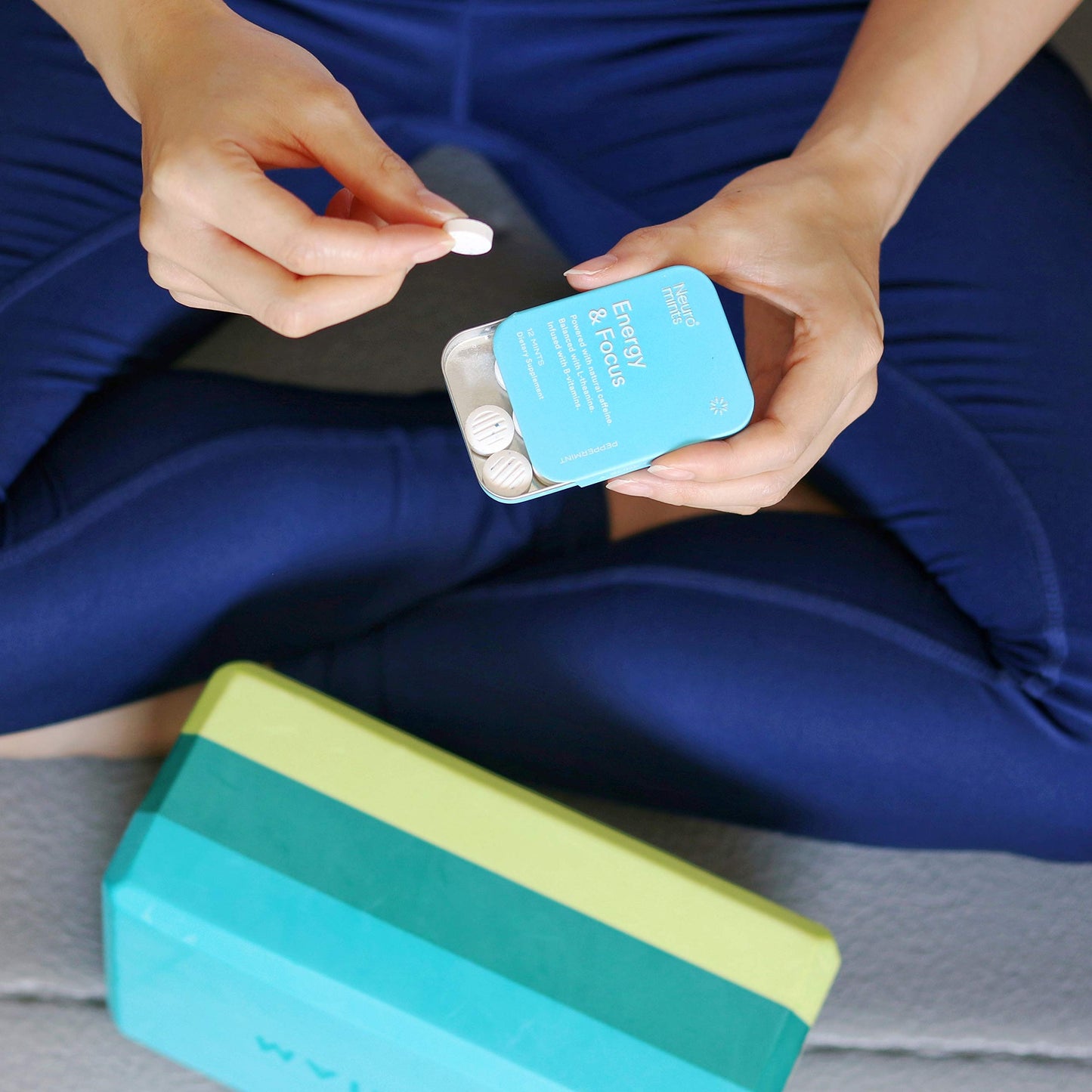 Neuro Energy & Focus Mints - Sugar Free Breath Mints with 40mg Natural Caffeine, B Vitamins & L-Theanine - Vegan Brain Supplement for Exercise, Study & Daily Focus - Peppermint, 72 ct NeuroBuy Supplements Australia