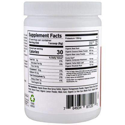 Pure Planet Organic Power Beets Preworkout Berry Burst 160 g PURE PLANET