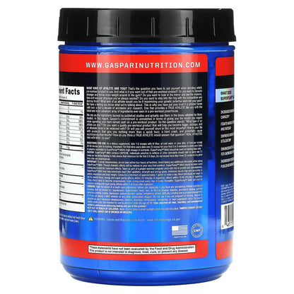 Gaspari Nutrition - SuperPump MAX - The Ultimate Pre Workout Powder, Sustained Energy Gaspari Nutrition