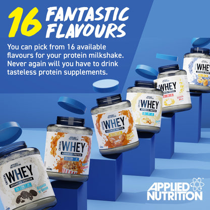 Applied Nutrition Critical Whey Protein Powder 2kg - High Protein Powder, Protein Milkshake Applied Nutrition