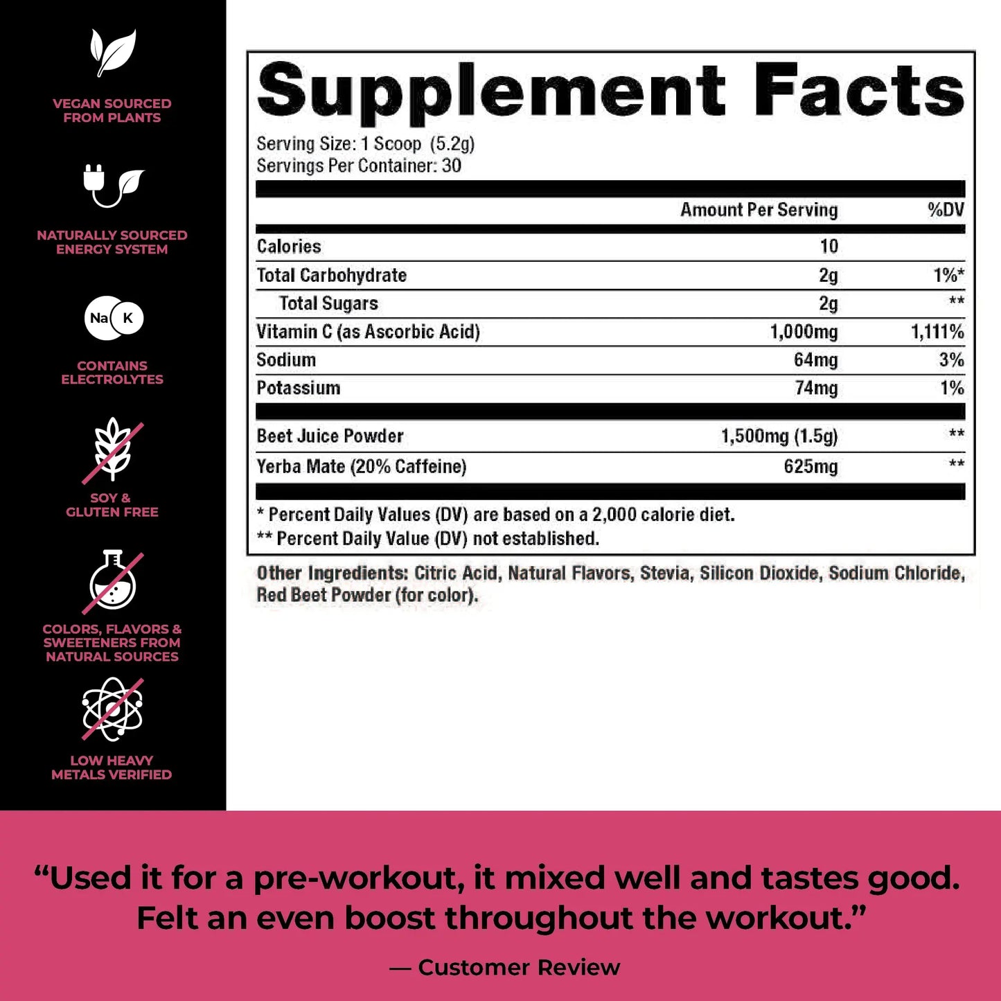 Nutrology Beet Active, Natural Pre-Workout Powder, Supports Energy, Endurance & Nitric Nutrology