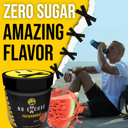 No Excuse Pre Workout Powder | Highly Regarded Pre-Workout Supplements, Rise Pre Workout No Excuse
