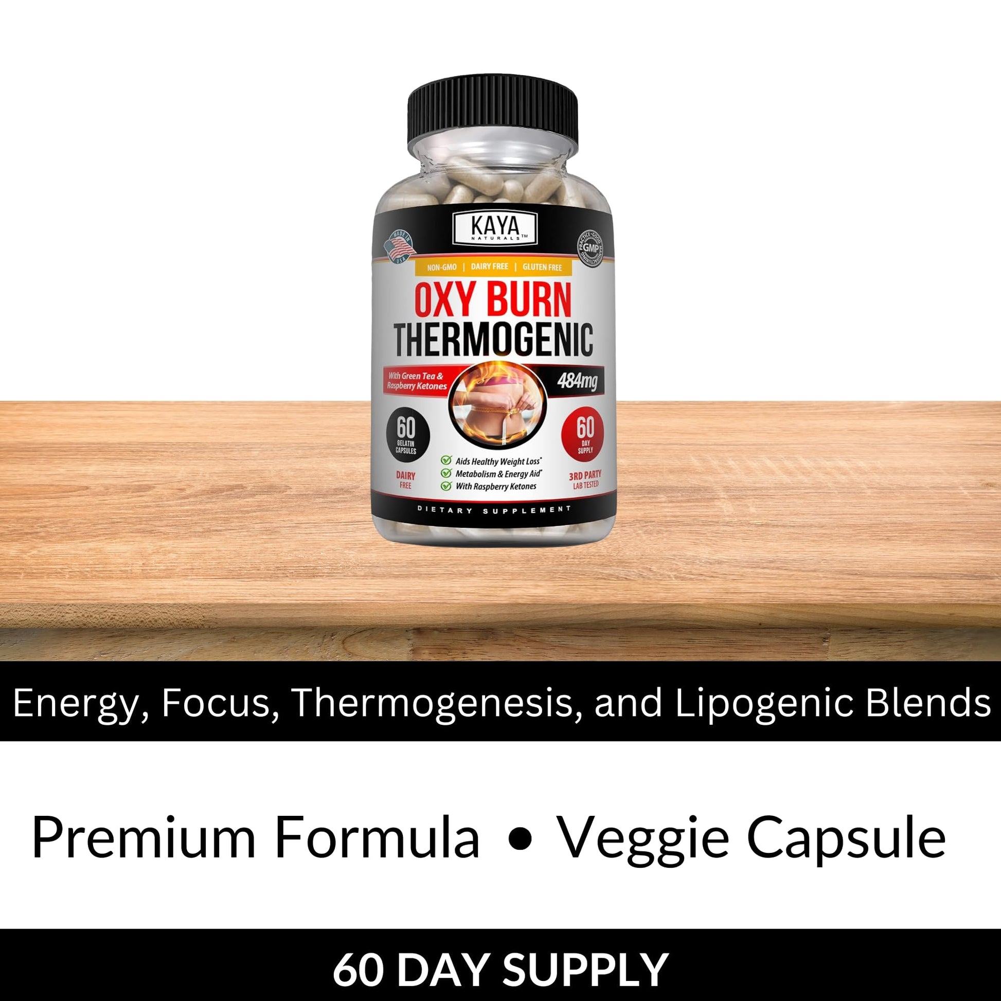 Kaya Naturals Oxy Burn - Weight Loss Pills for Women & Men - Appetite Suppressant Kaya NaturalsBuy Supplements Australia