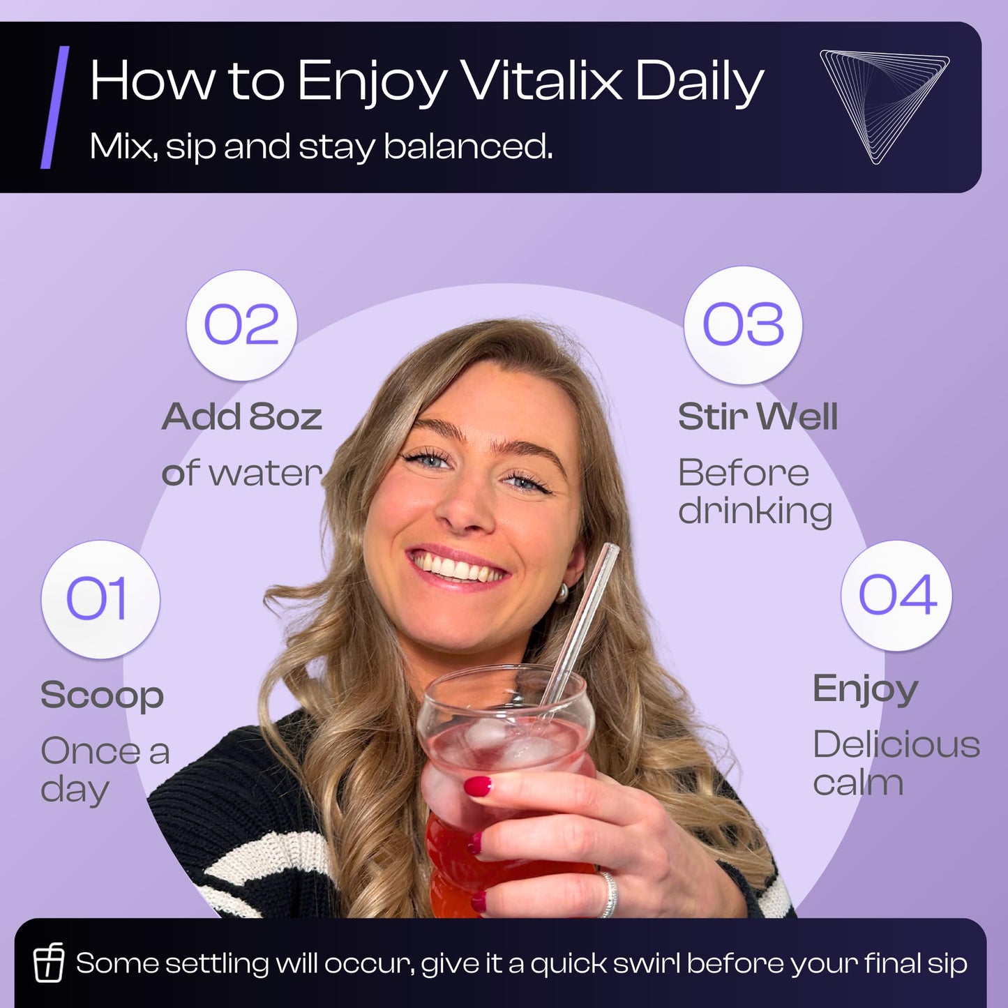 NutraVōs Vitalix – Cortisol Reducer & Adaptogen Drink Mix with Ashwagandha KSM 66, Magnesium Glycinate 200mg, L-Theanine 200mg, Vitamin C 500mg & Electrolytes – Raspberry Lemonade – 30 Servings NutraVōsBuy Supplements Australia