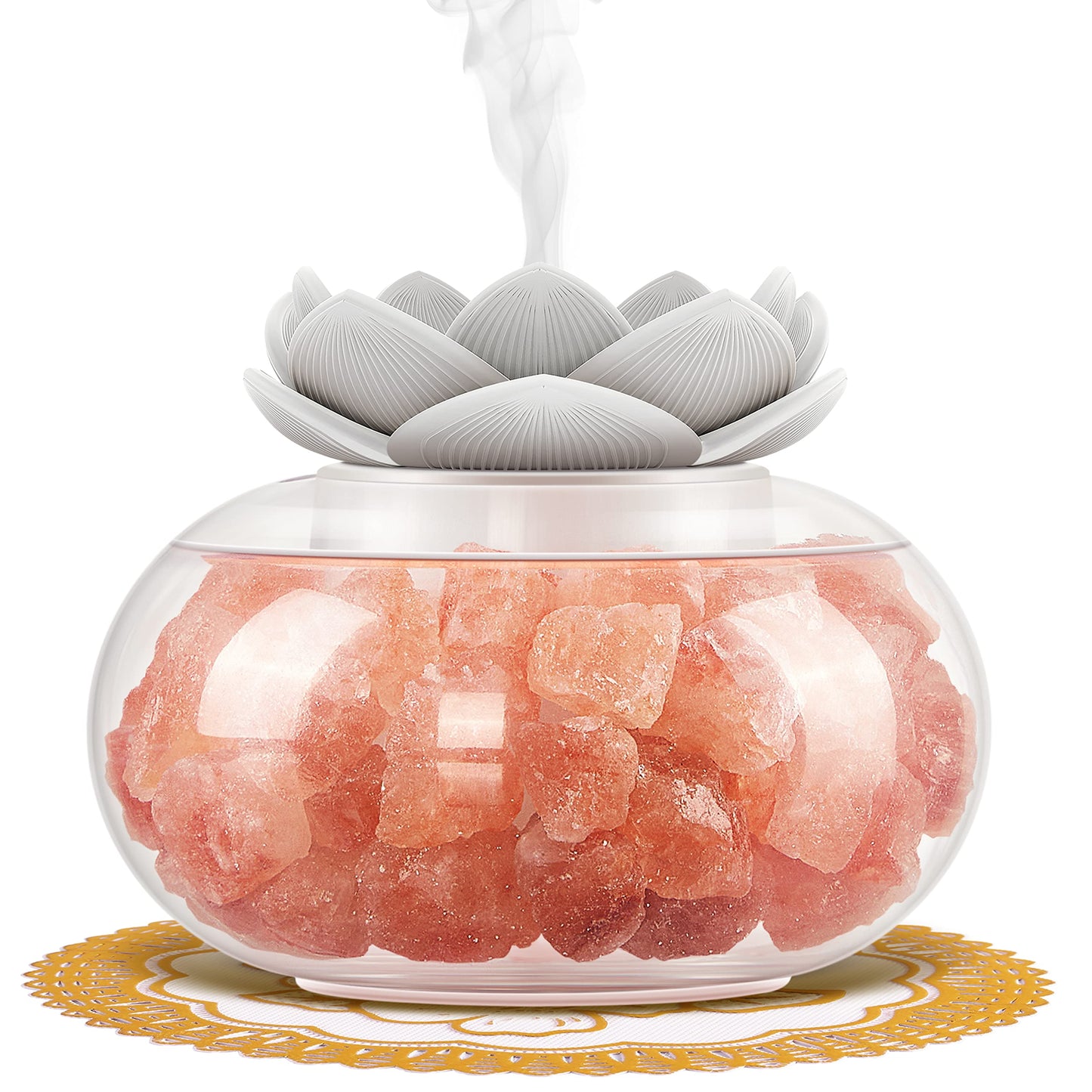 Essential Oil Diffusers Aromatherapy Diffuser: YeeQue Salt Lamp Diffuser for Home Bedroom Office