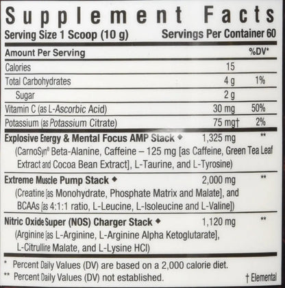 Bluebonnet Nutrition Extreme Edge Pre workout, Muscle Recharging Formula, Increases Bluebonnet