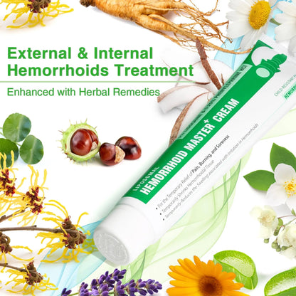 Ebanel 5% Lidocaine Hemorrhoid Treatment Cream with Witch Hazel, Phenylephrine, Horse Chestnut, Vitamin B6, Zinc Oxide, External and Internal Hemorrhoids Treatment Burn Itch Pain Relief Anal Cream EbanelBuy Supplements Australia