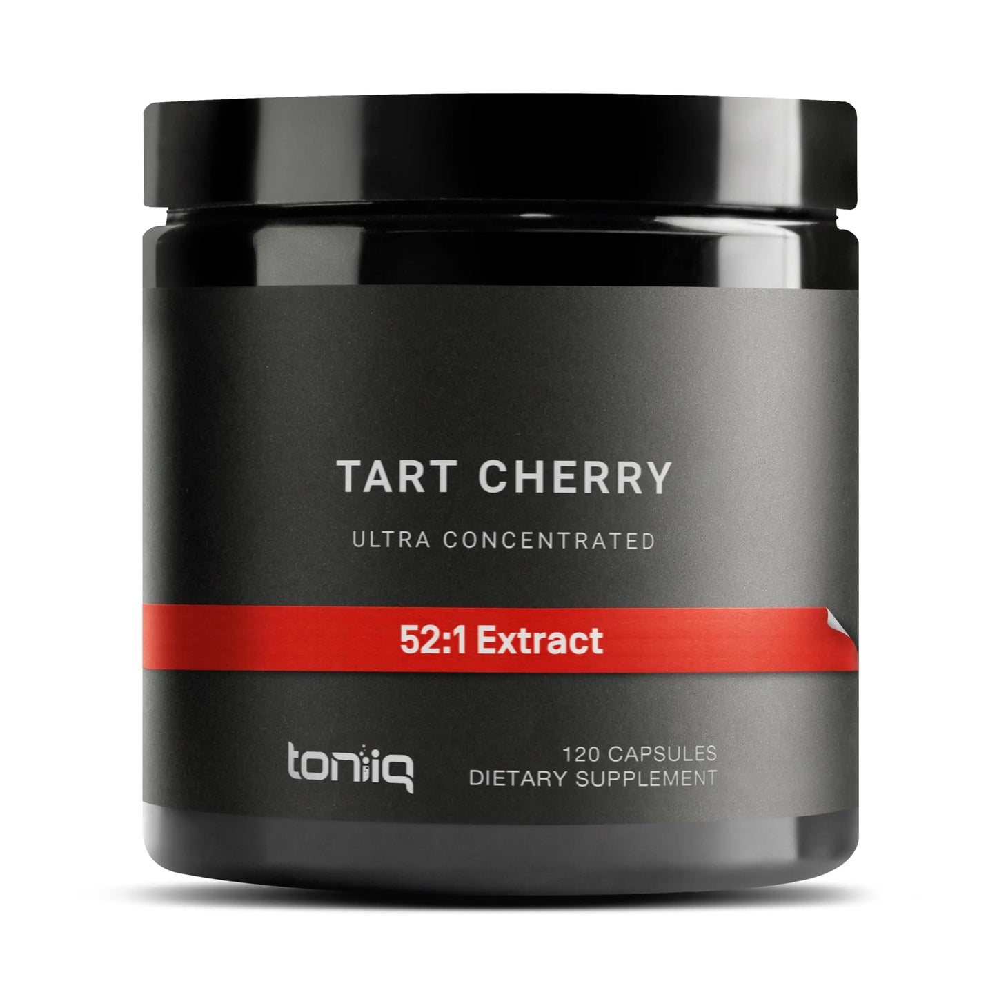 Toniiq Tart Cherry Capsules - Ultra High Potency 52:1 Extract - Highly Concentrated - Third-Party Lab Tested for Purity & Quality - 120 Capsules Toniiq buy supplements Au