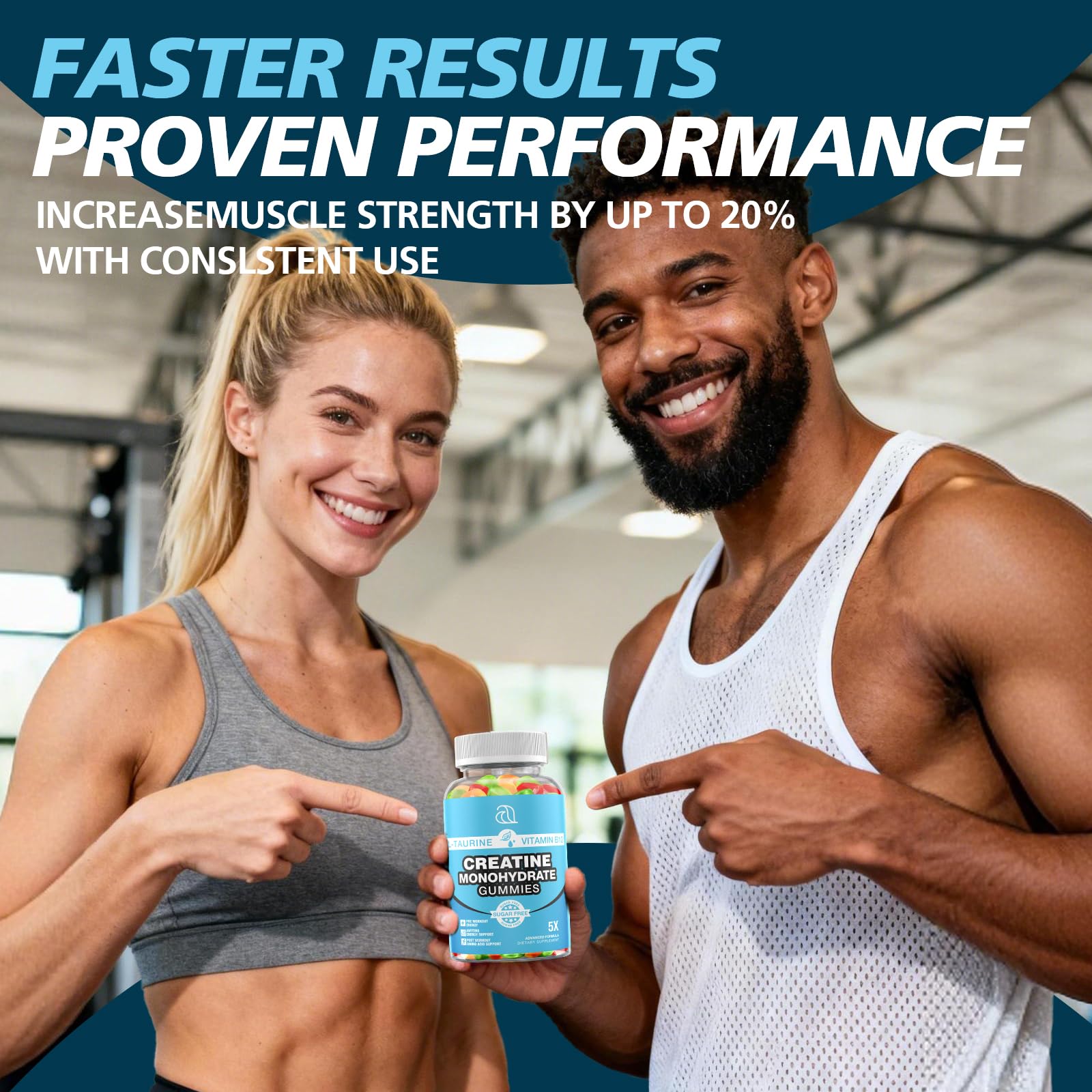 DRZIHOOCH Creatine Gummies for Women & Men - Creatine Monohydrate Gummies Tasty Chewable Supplement, Muscle Support & Energy Boost (2 Pack) DRZIHOOCHBuy Supplements Australia