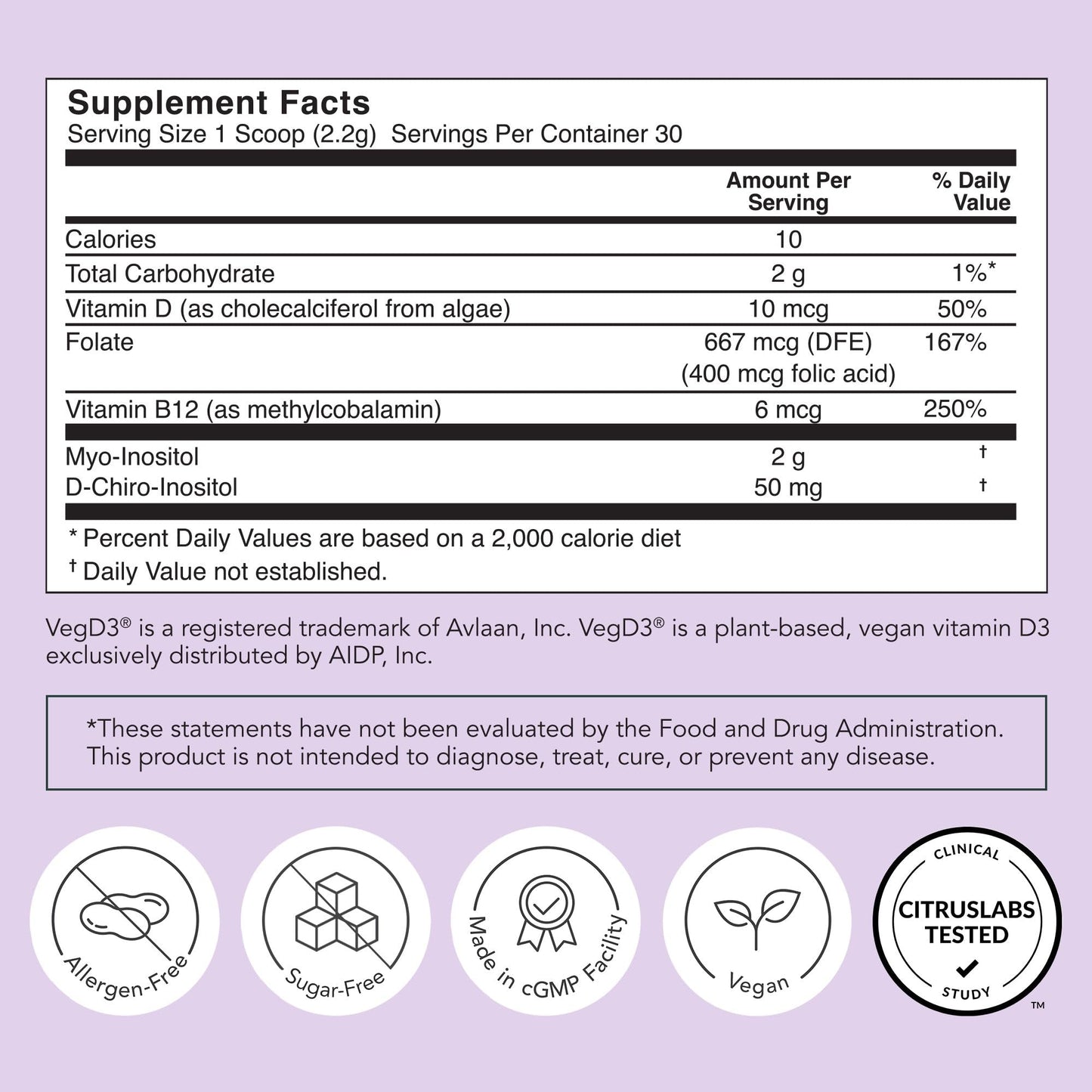 Rael Hormone Balance for Women, Inositol Powder Supplement - Vitamin B8, 40:1 Proven Ratio, Folic Acid for Ovarian Function (30 Servings) RaelBuy Supplements Australia
