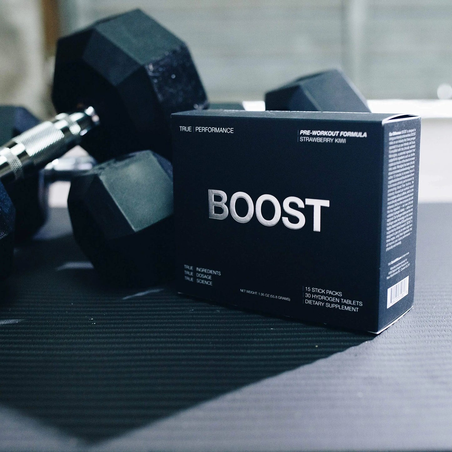 Pre Workout Mix & Nitric Oxide Booster, BOOST - Intense Performance, Energy, Endurance DRINK HRW