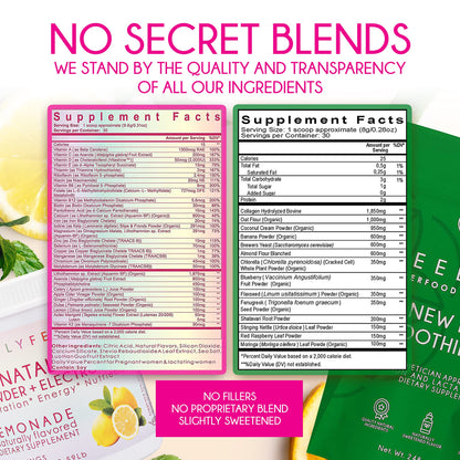 seedlyfe New Mother Postnatal Supplement Care Bundle - Lactation Superfood Smoothie seedlyfe