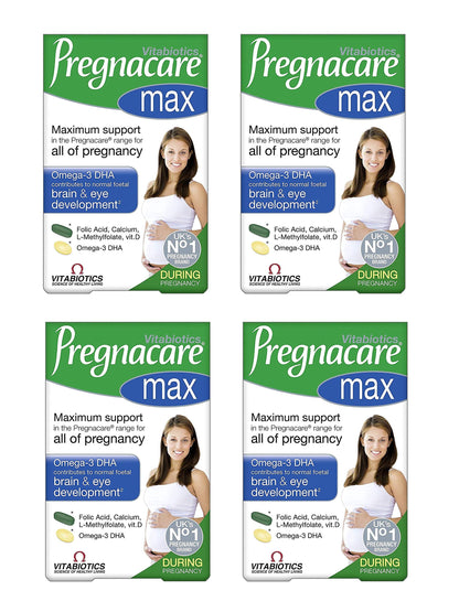 Pregnacare Max - Capsules & Tablets 28S+56S (Pack of 4) Vitabiotics