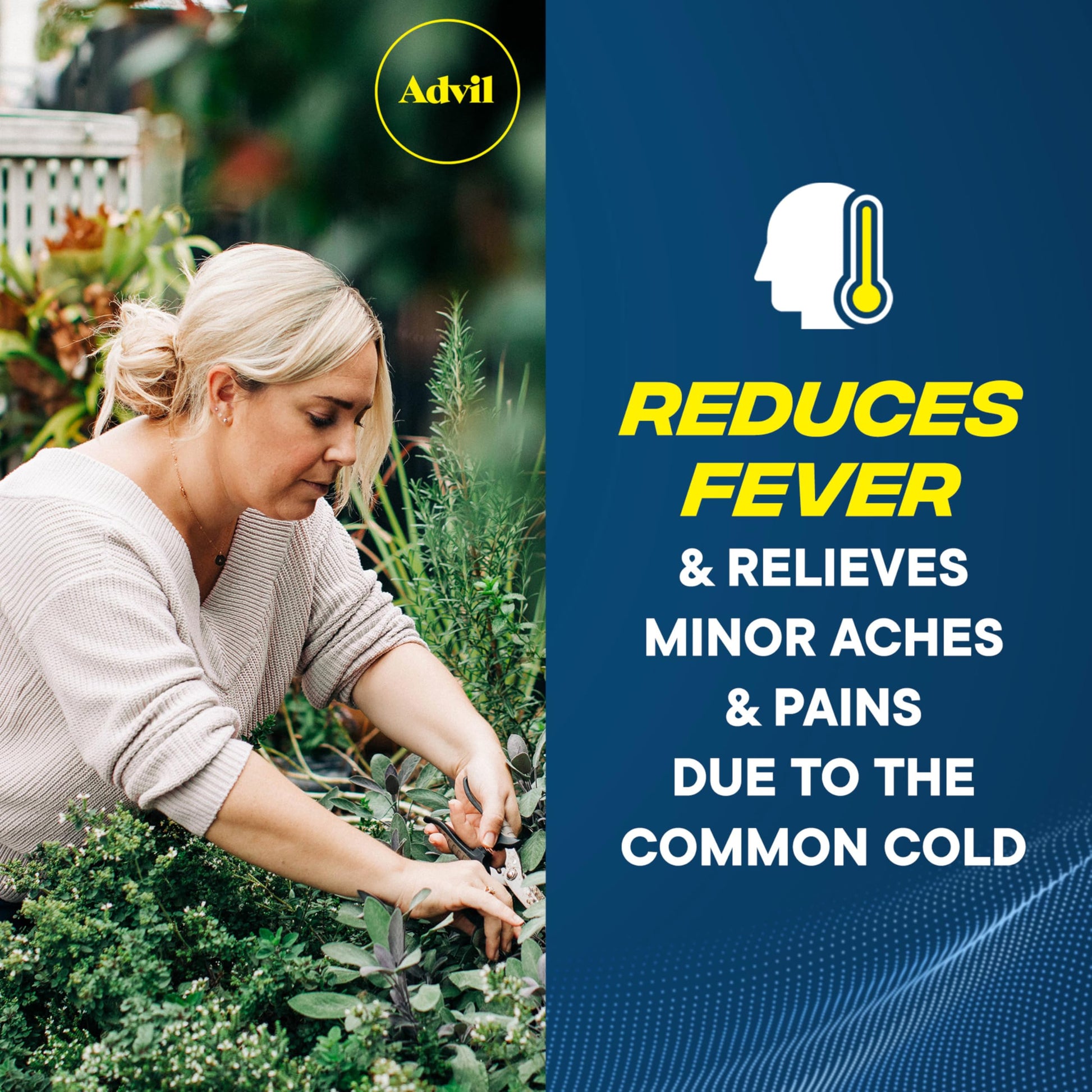 Advil Pain Reliever and Fever Reducer, Ibuprofen 200mg for Pain Relief - 24 Coated Tablets AdvilBuy Supplements Australia