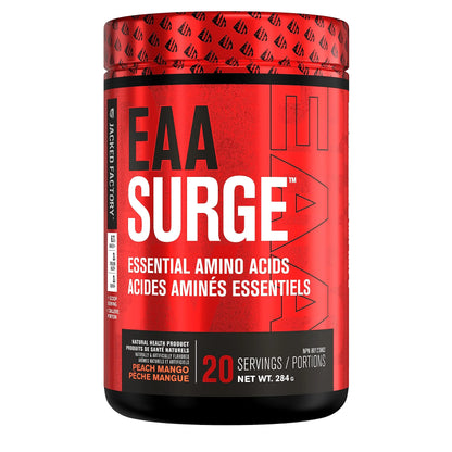 Jacked Factory Nitrosurge Pre-Workout & EAA Surge Essential Amino Acids Bundle Jacked Factory