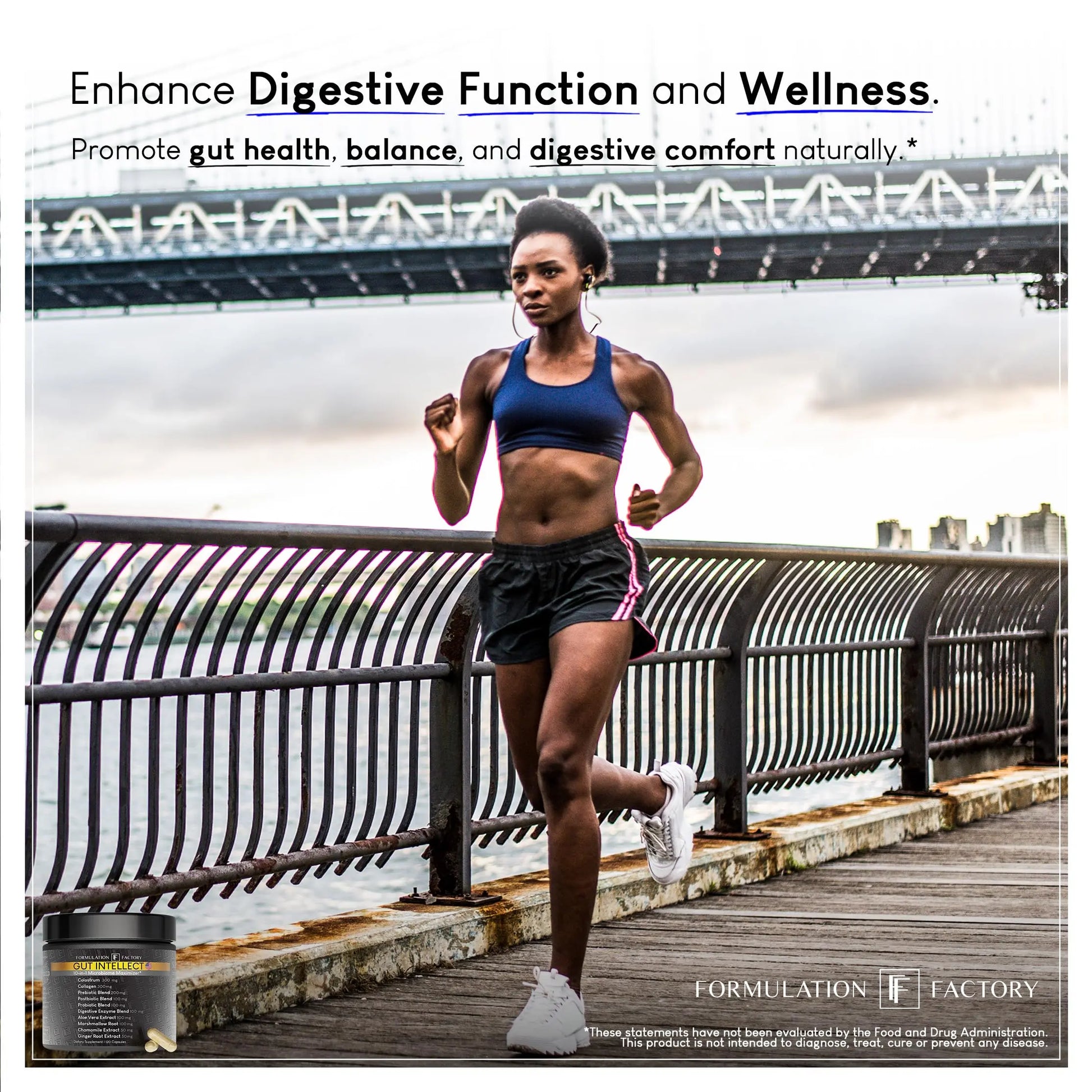 Formulation Factory Probiotics for Women & Men - Gut Intellect 10-in-1 Digestive Enzymes with Prebiotics and Postbiotics - Total Gut Health Supplement - 120 Capsules, 2 Month Supply Formulation Factory buy supplements Au